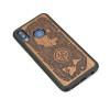 mini: Huawei P20 Lite Compass Merbau Wood Case (2)