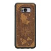 mini: Samsung Galaxy S8+ Compass Merbau Wood Case (1)
