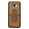 mini: Samsung Galaxy S8+ Hamsa Imbuia Wood Case (1)