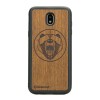 mini: Samsung Galaxy J7 2017 Bear Merbau Wood Case (1)