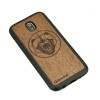 mini: Samsung Galaxy J7 2017 Bear Merbau Wood Case (2)