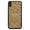 mini: Drewniane Etui iPhone XS Max KALENDARZ AZTECKI ANIEGRE (1)