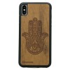 mini: Drewniane Etui iPhone XS Max HAMSA IMBUIA (1)