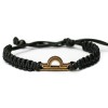 mini: Wooden Bracelet Zodiac Sign - Libra - Anigre Cotton (6)