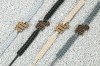 mini: Drewniana bransoletka Znak Zodiaku - Skorpion - Aniegre Pleciona (2)