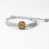 mini: Wooden Bracelet Zodiac Sign - Cancer - Anigre Cotton (4)