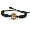 mini: Wooden Bracelet Zodiac Sign - Cancer - Anigre Cotton (6)