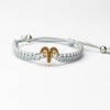 mini: Wooden Bracelet Zodiac Sign - Aries - Anigre Cotton (4)