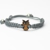 mini: Wooden Bracelet Little Owl Merbau Cotton (5)