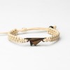 mini: Wooden Bracelet Paper Plane Merbau Cotton (3)