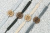 mini: Wooden Bracelet Compass Merbau Cotton (2)