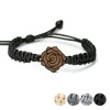 mini: Wooden Bracelet Rose Merbau Cotton (1)