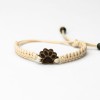 mini: Wooden Bracelet Dog Paw Merbau Cotton (3)