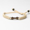 mini: Wooden Bracelet Dog Bone Merbau Cotton (3)
