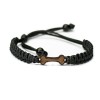 mini: Wooden Bracelet Dog Bone Merbau Cotton (6)
