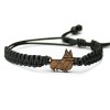 mini: Wooden Bracelet Dog 03 Merbau Cotton (6)
