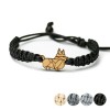 mini: Wooden Bracelet Dog 03 Anigre Cotton (1)