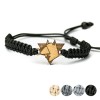 mini: Wooden Bracelet Dog 01 Anigre Cotton (1)