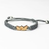mini: Wooden Bracelet Paper Boat Anigre Cotton (5)