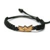 mini: Wooden Bracelet Paper Boat Anigre Cotton (6)