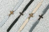 mini: Wooden Bracelet Cross Merbau Cotton (2)