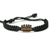 mini: Wooden Bracelet Crown Merbau Cotton (6)