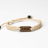 mini: Wooden Bracelet Blood Type Merbau Cotton (Custom) (3)