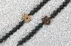 mini: Drewniana bransoletka Znak Zodiaku - Koziorożec - Aniegre Kamień Wulkaniczny (2)