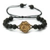 mini: Wooden Bracelet Rose Anigre Stone (1)