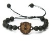 mini: Wooden Bracelet Bear Merbau Stone (1)