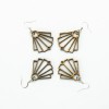 mini: Wooden earrings IRIS Zebrano (4)