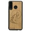 mini: Drewniane Etui Huawei P30 Lite WILK DĄB (1)