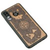 mini: Huawei P30 Lite Compass Merbau Wood Case (2)