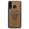 mini: Huawei P30 Lite Bear Merbau Wood Case (1)