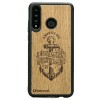 mini: Drewniane Etui Huawei P30 Lite KOTWICA DĄB (1)