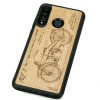 mini: Drewniane Etui Huawei P30 Lite HARLEY PATENT ANIEGRE (2)