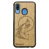 mini: Drewniane Etui na Samsung Galaxy A40 WILK DĄB (1)