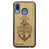 mini: Samsung Galaxy A40 Sailor Oak Wood Case (1)