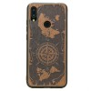 mini: Drewniane Etui Xiaomi Redmi Note 7 RÓŻA WIATRÓW MERBAU (1)