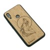 mini: Drewniane Etui Xiaomi Redmi 7 WILK DĄB (2)