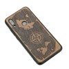 mini: Drewniane Etui Xiaomi Redmi 7 RÓŻA WIATRÓW MERBAU (2)