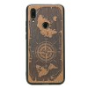mini: Drewniane Etui Xiaomi Redmi 7 RÓŻA WIATRÓW MERBAU (1)