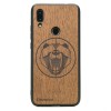 mini: Drewniane Etui Xiaomi Redmi 7 NIEDŹWIEDŹ MERBAU (1)