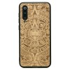 mini: Xiaomi Mi 9 SE Aztec Calendar Anigre Wood Case (1)