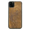 mini: iPhone 11 PRO MAX Wolf Imbuia Wood Case (1)