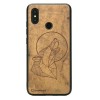 mini: Drewniane Etui Xiaomi Mi 8 WILK IMBUIA (1)
