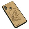 mini: Drewniane Etui Xiaomi Mi 8 WILK DĄB (2)