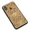 mini: Xiaomi Mi 8 Aztec Calendar Anigre Wood Case (2)