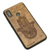 mini: Drewniane Etui Xiaomi Mi 8 HAMSA IMBUIA (2)