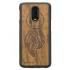 mini: Drewniane Etui One Plus 6T / 7 ŁAPACZ SNÓW IMBUIA (1)